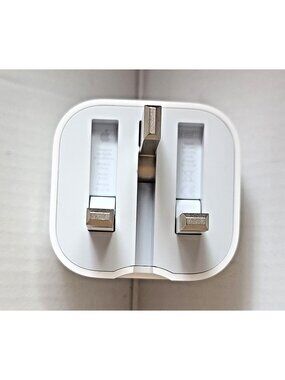 Genuine Apple A1552 USB Power Adapter 5W UK Plug Folding Pins